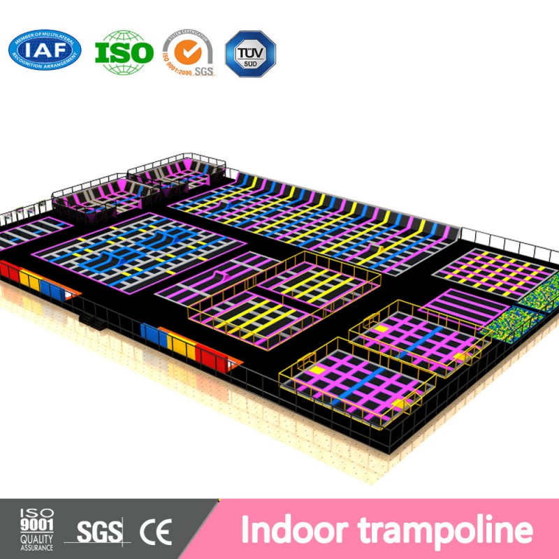 Custom Indoor Playground Trampoline Custom Indoor Playground Trampoline