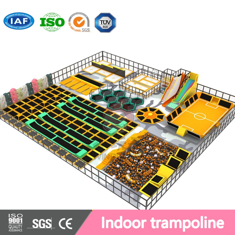 Indoor Playground Trampoline