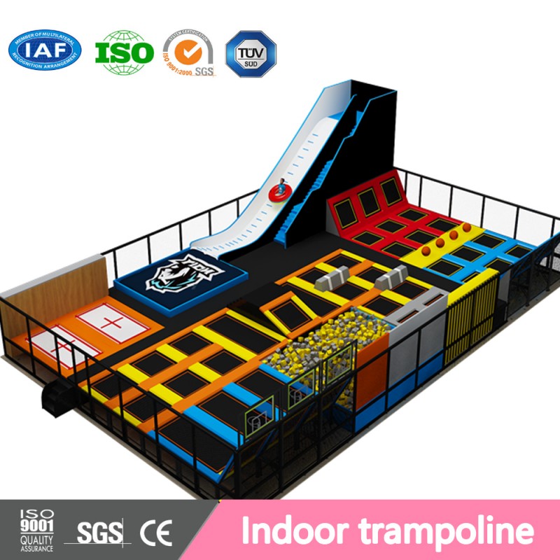 Kindergarten Indoor Playground Trampoline