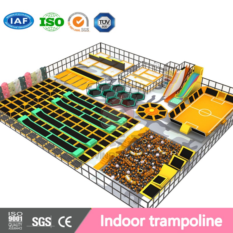 Theme Indoor Playground Trampoline